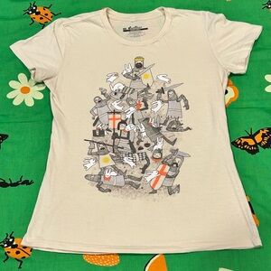 Threadless Bad Tempered Rodents Tee - Cream